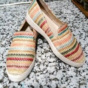 Multicolor Slip-On Women's Shoes